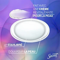 Antisudorifique et désodorisant invisible en bâton Secret, parfum Nénuphar