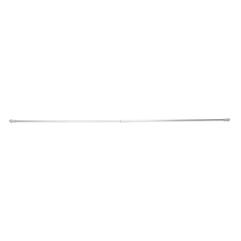 Mainstays Cafe Window Curtain Rod 28-48" Nickel Finish
