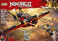 LEGO NINJAGO Masters of Spinjitzu: Destiny’s Wing 70650 Building Kit (181 Piece)