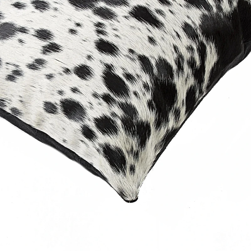 COUSSINS TORINO KOBE EN PEAU DE VACHE 18"X18" 2 PQT