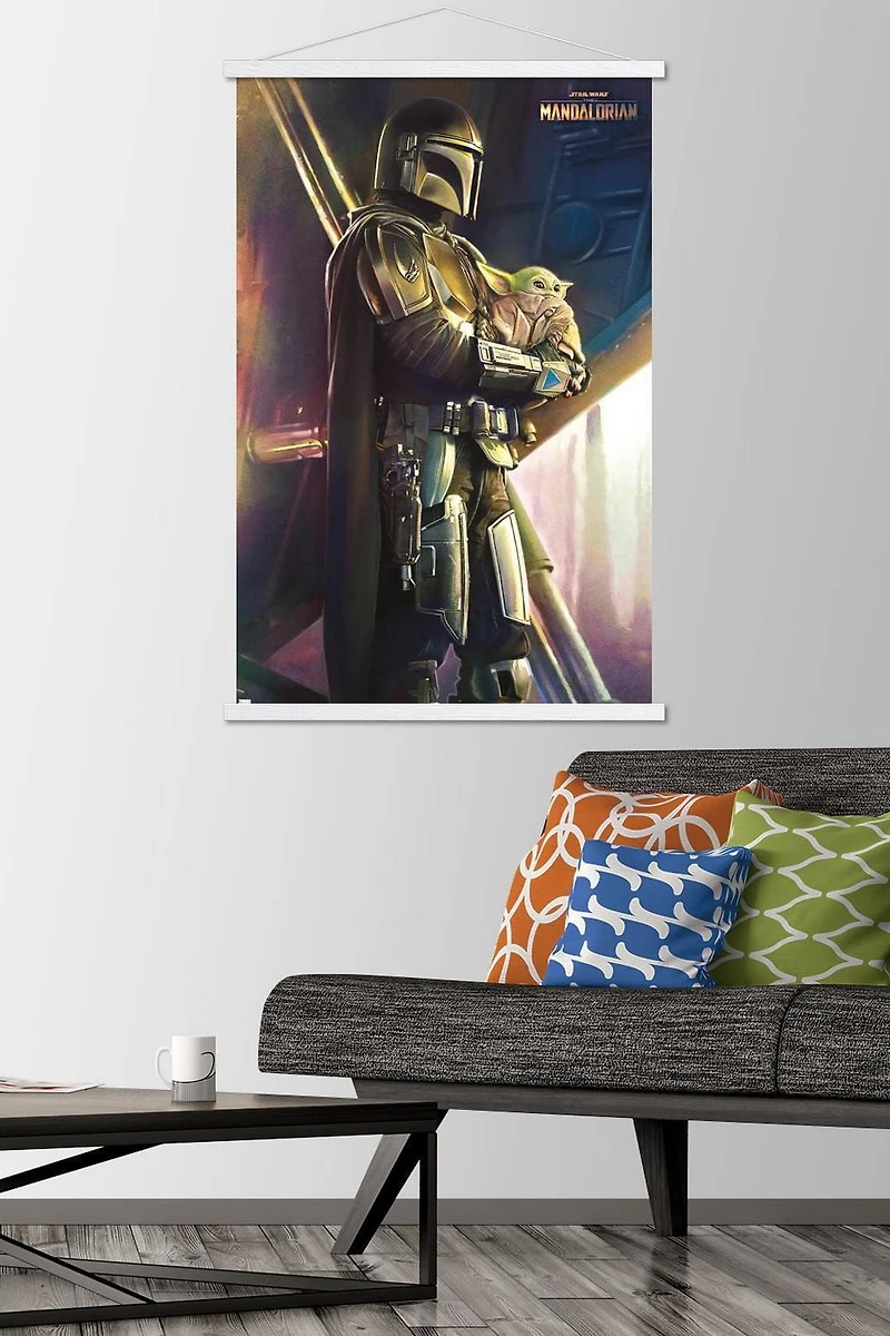 Star Wars: The Mandalorian - Held Wall Poster