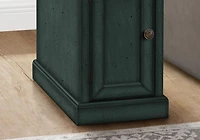 Monarch Specialties Accent Table, End, Side Table, Nightstand, Narrow, Bedroom, Lamp, Storage Drawer, Brown Veneer, Traditional