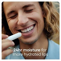 NIVEA MEN Active Care Lip Balm, 24hr hydration, Enriched with shea butter, non-greasy, no residue (2 x 4.8g)