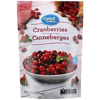 Great Value Frozen Cranberries, 600 g
