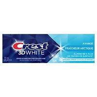 Crest 3D White Advanced Teeth Whitening Toothpaste, Arctic Fresh