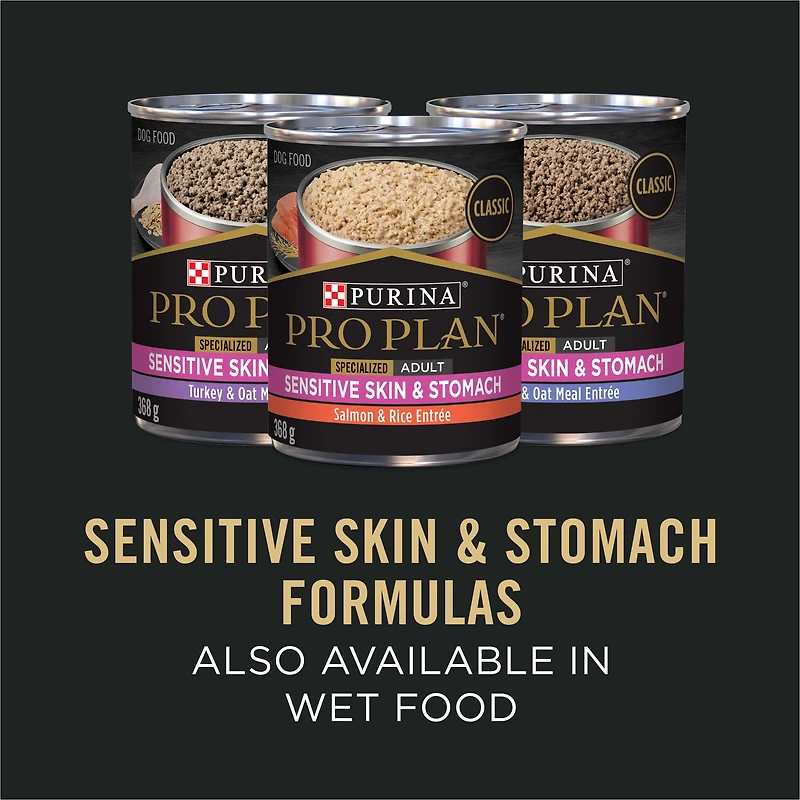 Purina Pro Plan Senior Sensitive Skin & Stomach Adult 7+ Salmon, Dry Dog Food