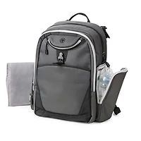 Sac à couches avec bretelles Adventurers de Jeep - Gris et noir, Pour les Nouveau-nés