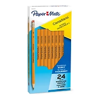 Crayons à mine Paper Mate Canadiana, mine HB n° 2, 24 unités