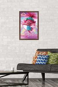 DreamWorks Trolls 2 - Poppy Wall Poster, 22.375" x 34" Framed