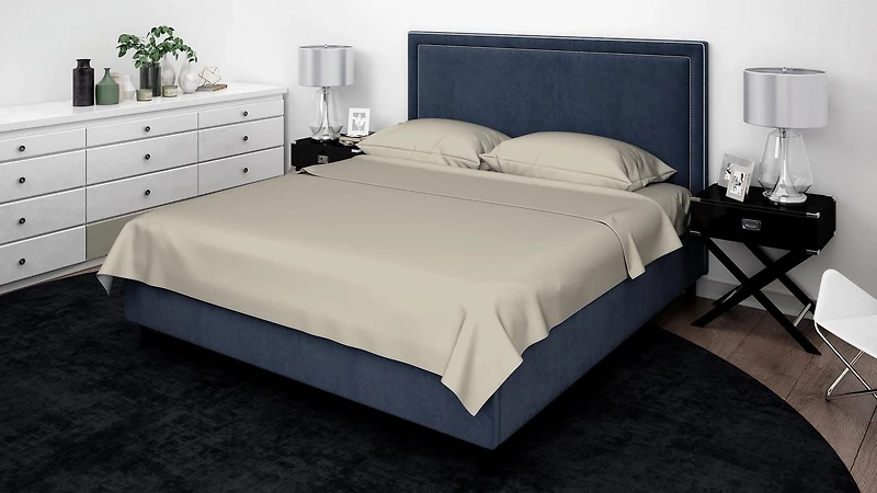 Johnson Home 600 TC Bed Sheet Set - Woven Cotton Sheets