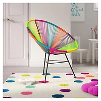 ACAPULCO CHAIR Wire Chair-Multicolour SET OF 2