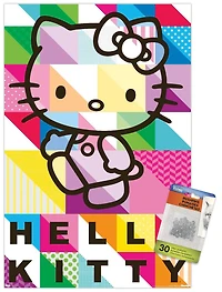 Hello Kitty - Patterns Wall Poster