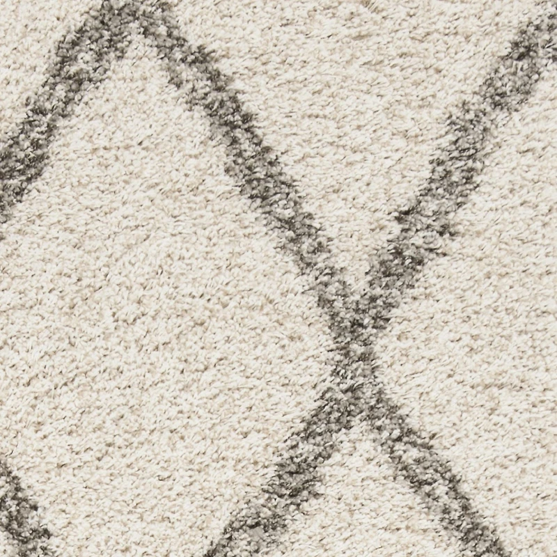 SAFAVIEH Hudson Adella Geometric Diamonds Shag Area Rug