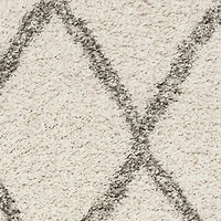 SAFAVIEH Hudson Adella Geometric Diamonds Shag Area Rug