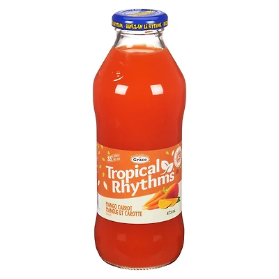 Grace Mango Carrot Drink, 473ml Bottle