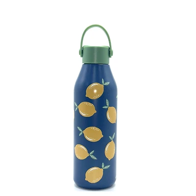 Bouteille en acier inoxydable de 17 oz – Citron
