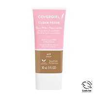 COVERGIRL - Clean Fresh Skin Tint Foundation, Formulated without Parabens, Sulfates, Mineral Oil & Talc. Made with Niacinamide, Coconut Milk & Aloe Extracts
