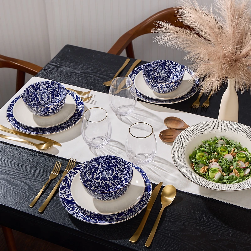 Thyme & Table Nova Dinner Plate, Blue