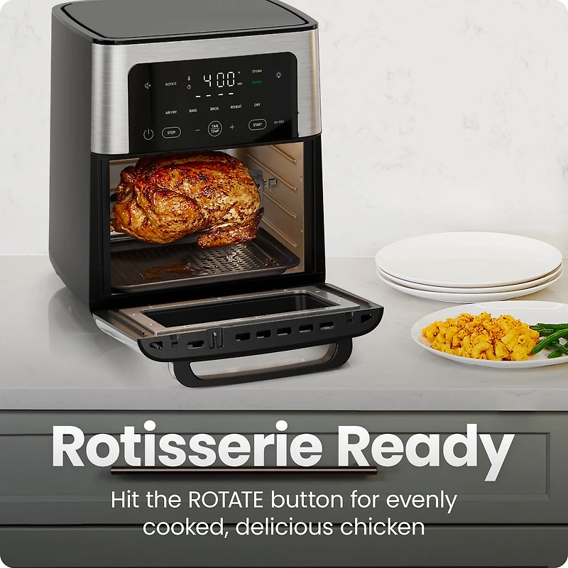 Chefman Air Fryer, Rotisserie an Dehydrator, 14qt