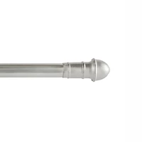 Mainstays Cafe Window Curtain Rod 28-48" Nickel Finish
