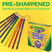Crayola Coloured Pencils, 100 Count