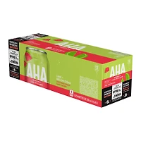 Aha Lime Watermelon Fridge Pack Cans, 355 mL, 12 Pack