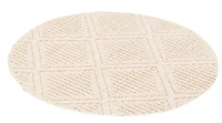 ECARPET Jute Style Area Rug for Bedroom, Living Room