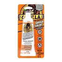 Gorilla 100% Silicone Sealant 82ml, White