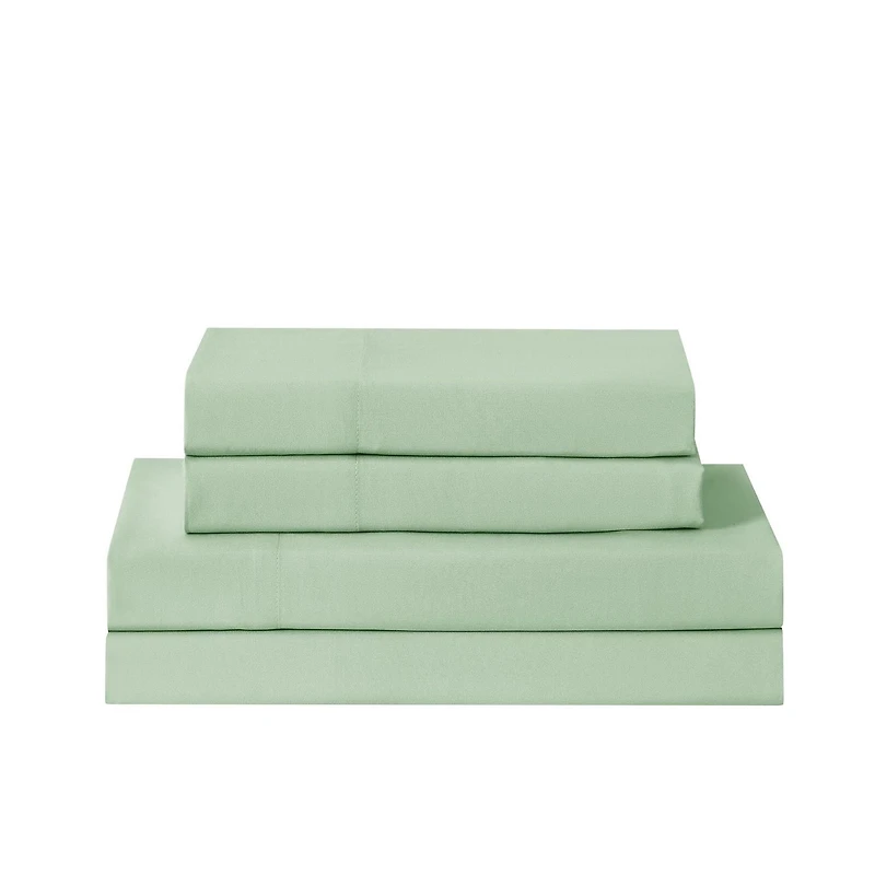 Mainstays Ensemble courtepointe et drap-housse légers tout-en-un - 7pièces, Grand Lit, Patchwork Gris