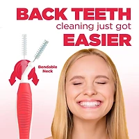 GUM® Proxabrush® Interdental Cleaning Brushes, Ultra-Tight, Remove up to 25% More Plaque, 8 Count