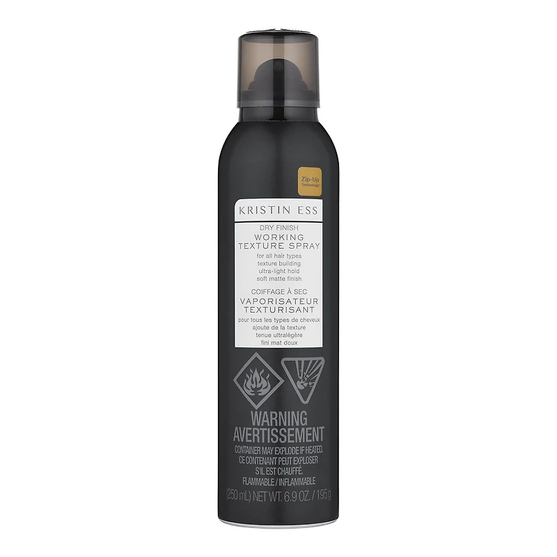 Kristin Ess Vaporisateur Texturisant pour Cheveux de Coiffage à Sec à Finition Sèche pour Volume + Texture, Fixatif Texturisant Sec à Tenue Légère, Fini Mat Doux