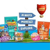 Purina Friskies Lil' Lickables Tuna & Chicken Variety Pack, Cat Treats, 14 g x 10