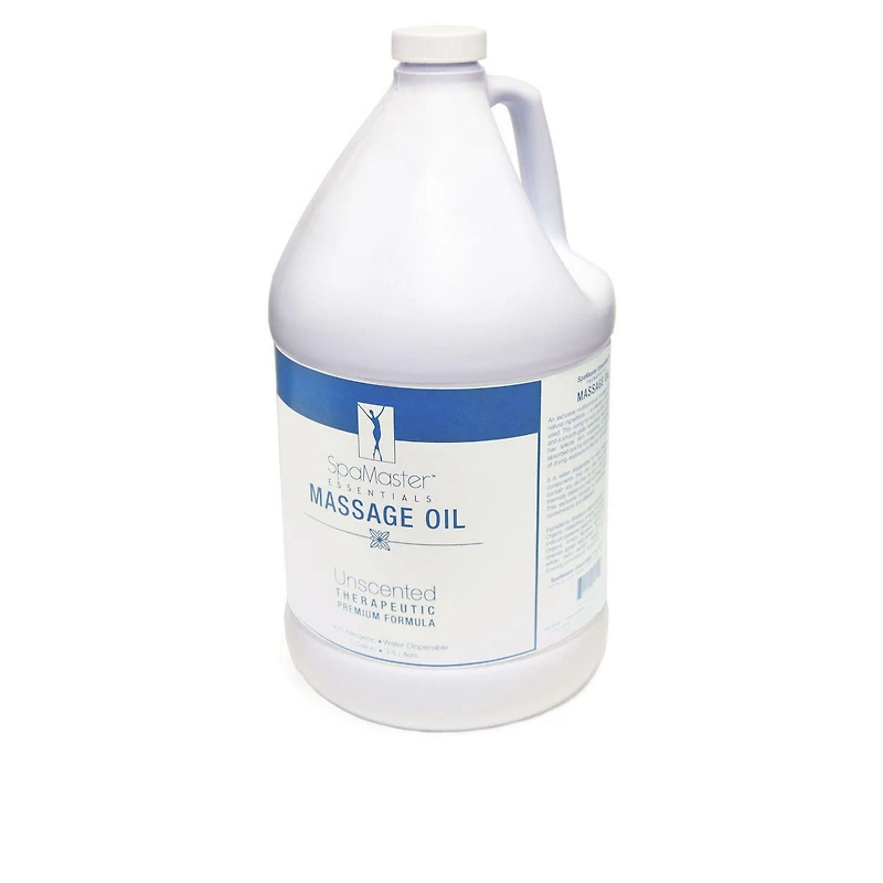 Huile de massage Master Massage biologique et non parfumée 1 gallon bouteille