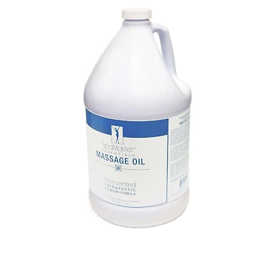 Huile de massage Master Massage biologique et non parfumée 1 gallon bouteille