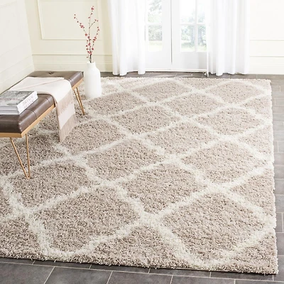 Safavieh Dallas Logan Tapis Géométrique Shag