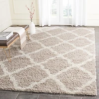 Safavieh Dallas Logan Tapis Géométrique Shag