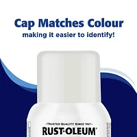 Rust-Oleum Interior/Exterior Low Odour Spray Paint in Gloss Snow White, 312g