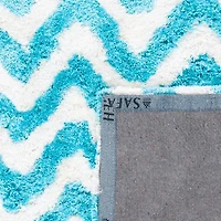 Safavieh Barcelona Carmella Zigzag Stripes Shag Area Rug