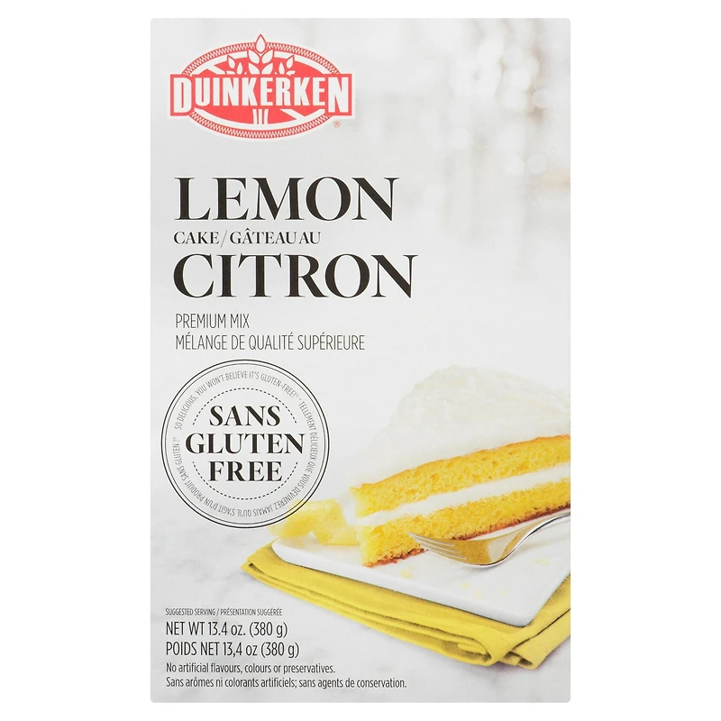 Duinkerken mélange à gâteau au citron