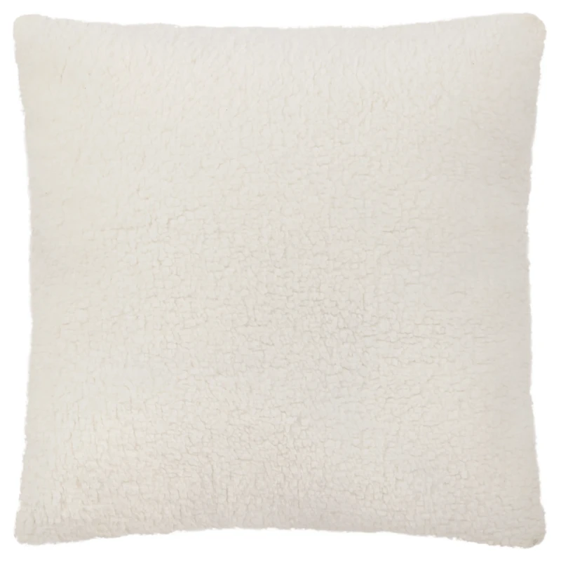 Bouclair Elsy Beige Decorative Throw Pillow 19x19 in