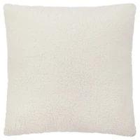Bouclair Elsy Beige Decorative Throw Pillow 19x19 in