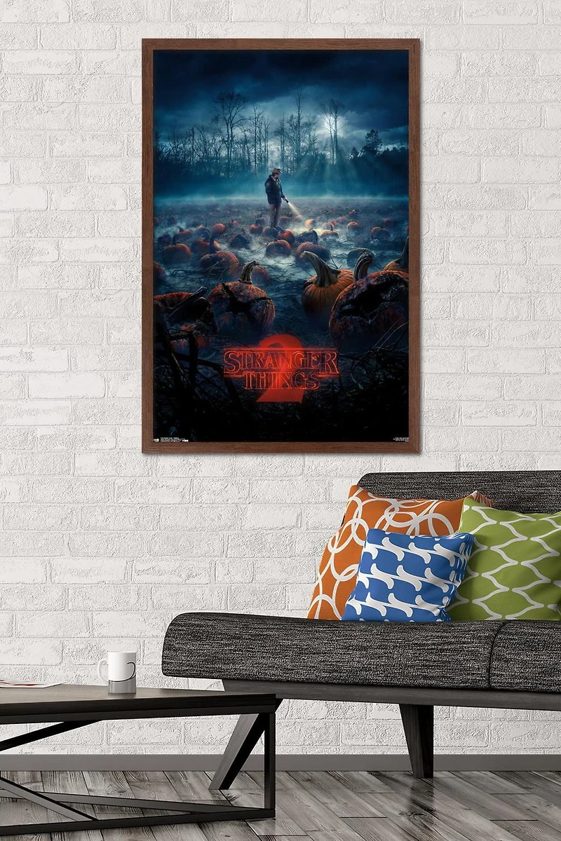 Netflix Stranger Things: Season 2 - Pumpkins Wall Poster, 22.375" x 34"