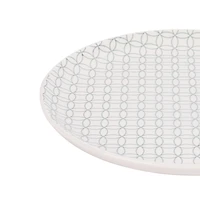 Mainstays Alessandra Sage Green 4-pack Stoneware Dinner Plate Set, 10.2"