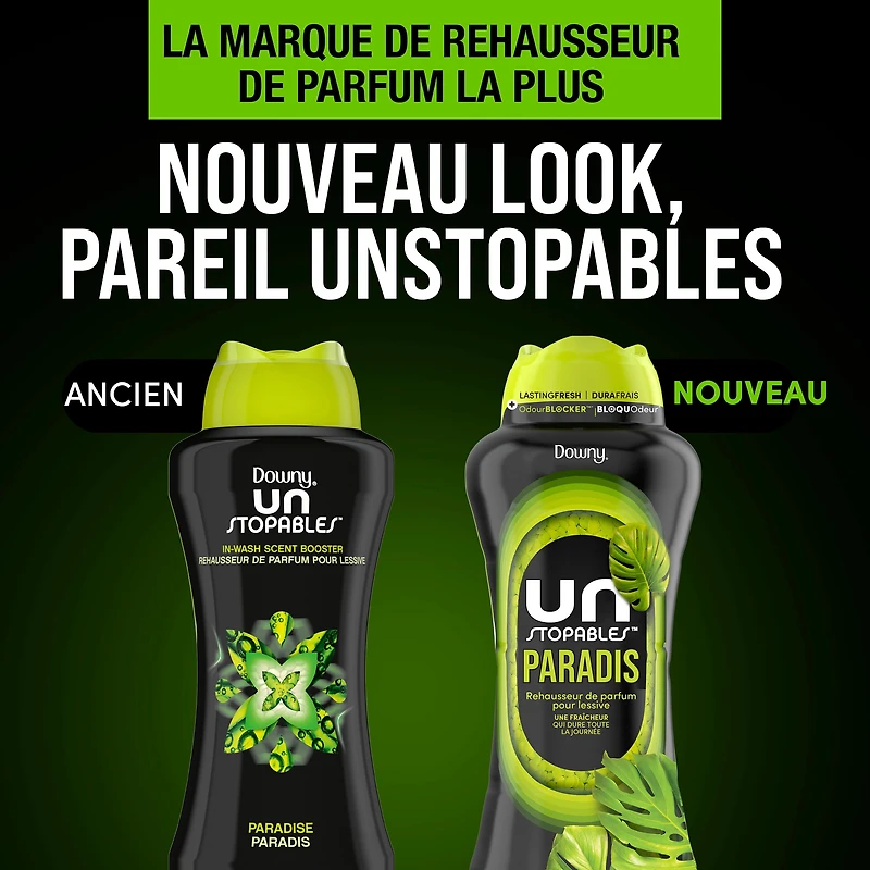 Downy Unstopables In Wash Scent Booster Beads, Paradise Scent, Laundry Beads for Odour Protection, Downy Scent Booster Beads, Laundry Scent Boosters