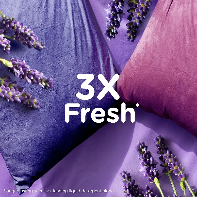 Downy Assouplisseur Textile Liquide Ultra Doux Plus Frais, Calme, Lavande et Gousse de Vanille, Downy Assouplisseur Textile, Assouplisseur à Lessive 96WL