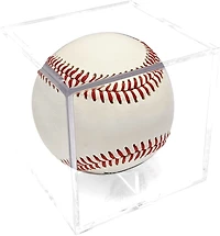 Boîte d'exposition pour balle de baseball - Claire et carrée - Pour exposer et préserver une seule balle de baseball