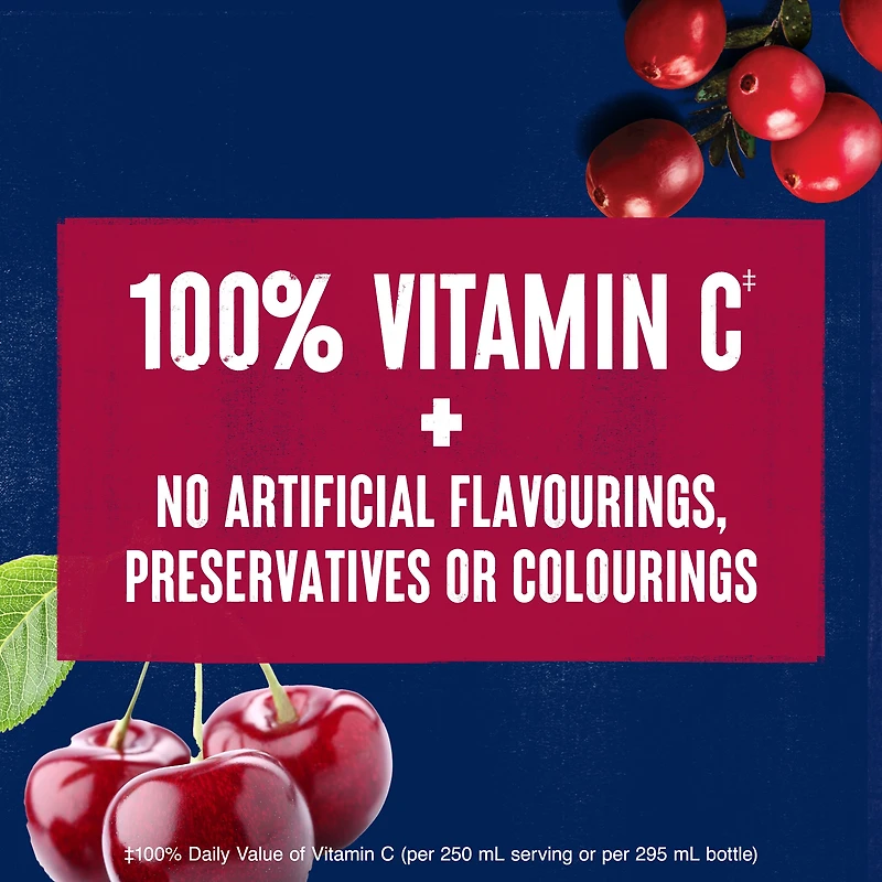 Ocean Spray Cran-Cherry ® Cocktail de Canneberges et de Cerises 1.89L