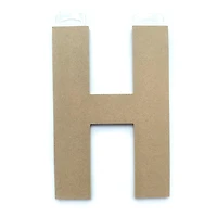 Lerman decor's wood letter H