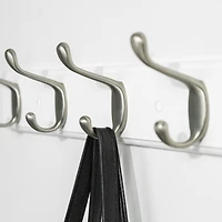 Era Classic 4 Hook Rail White