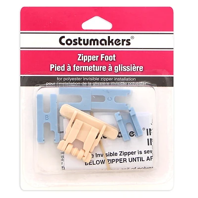 COSTUMAKERS Invisible Zipper Foot KIt - 5 pcs